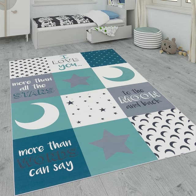 Detalle de Paco Home tapis enfant 140x200 cm