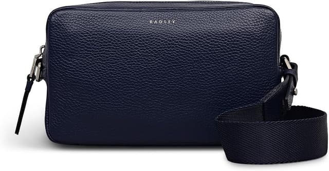 Detalle de RADLEY London Tavistock Women’s Leather Mini Zip Around Crossbody in Vibrant Red