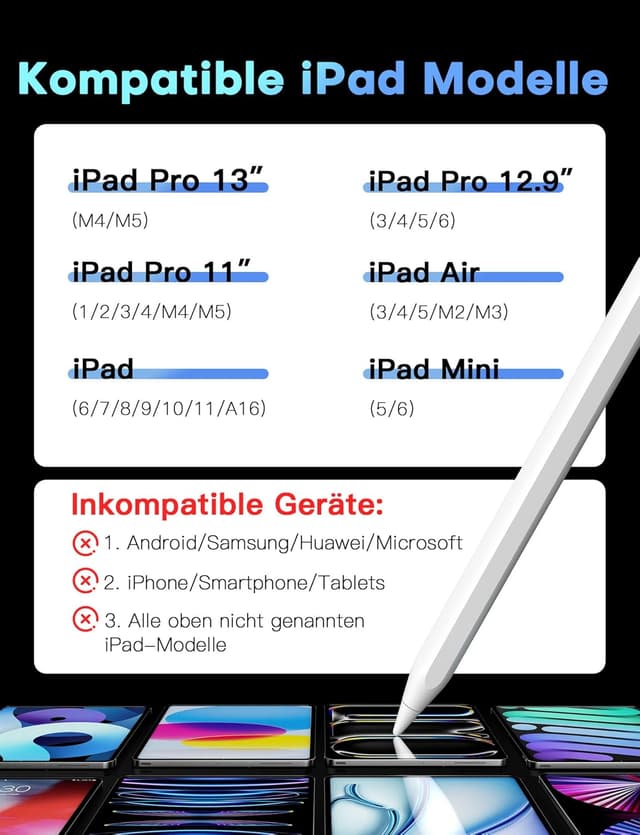 Detalle 2 de MEKO Stift Stylus, 13 Minuten Schnellladung