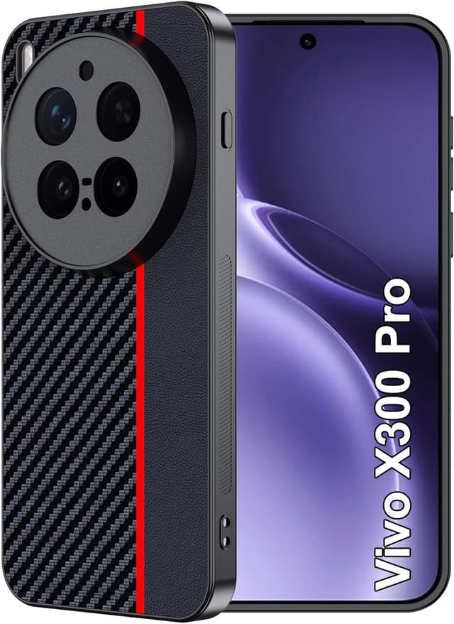 Detalle de Hülle für Vivo X300 Pro Carbonfaser Case