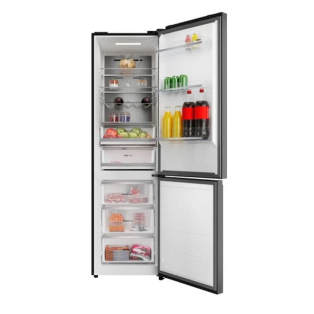 Detalle 2 de Frigorífico combi Teka RBF 88670 GBK Total No Frost negro cristal Inverter (378 L)