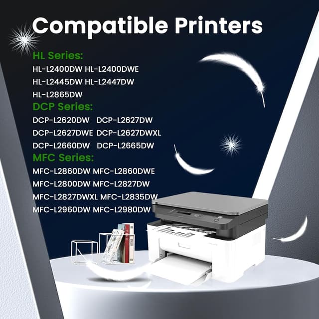 Detalle 2 de Greenjob TN2510 TN-2510 compatible toner cartridge (TN2510XL/TN-2510XL) for Brother laser printers