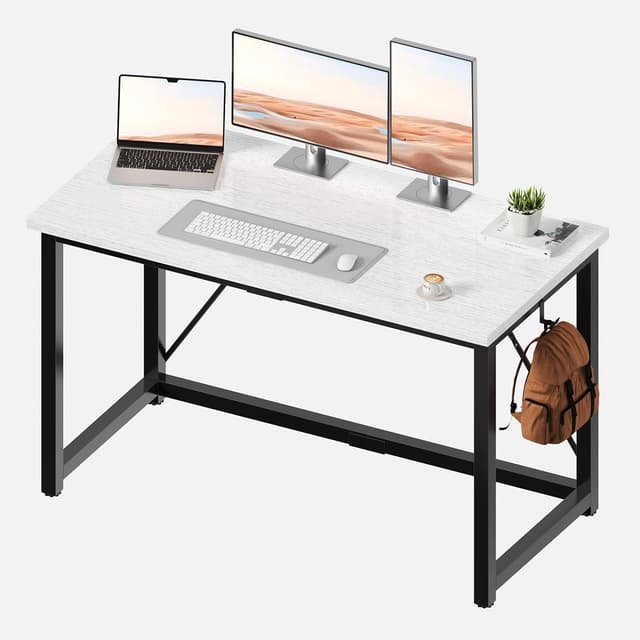 Detalle de JUMMICO Schreibtisch 120 x 50 x 75 cm