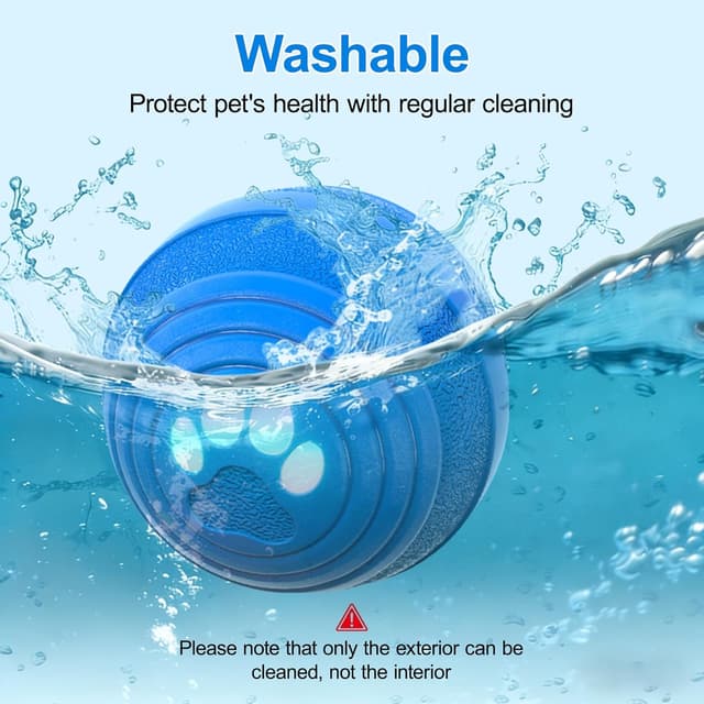 Detalle 2 de BIRDTOBR balle chien interactive E-TPU rechargeable en Type C, 3 modes