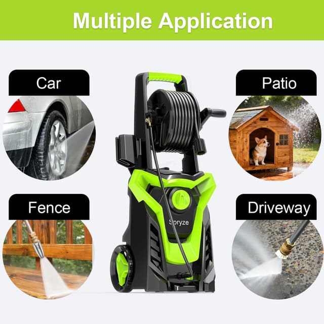 Thumbnail 6 de Pressure Washers 2000W 160Bar Jet Washers 💧