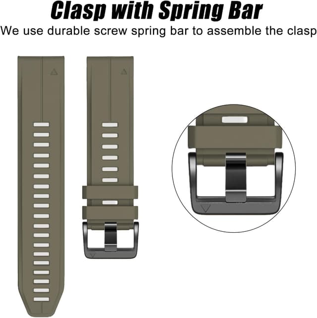 Detalle 2 de Cinturino QuickFit 26 mm per Garmin Fenix 26mm