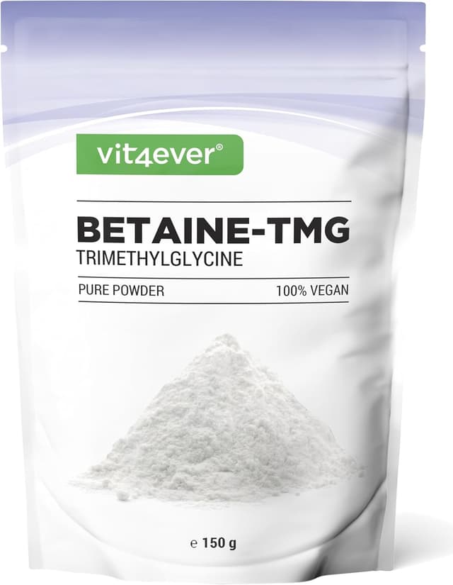 Detalle de Betaina Trimetilglicina 99% in polvere Purezza 99% (150 g) – Vegana