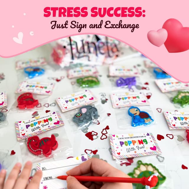 Thumbnail 5 de Funeta 30 Pack Animal Pop Its for Kids