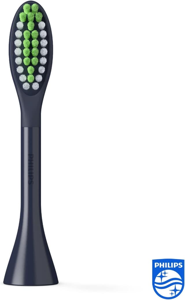 Detalle 2 de Philips One electric toothbrush brush head (BH1022/04) – pack of 2, blue
