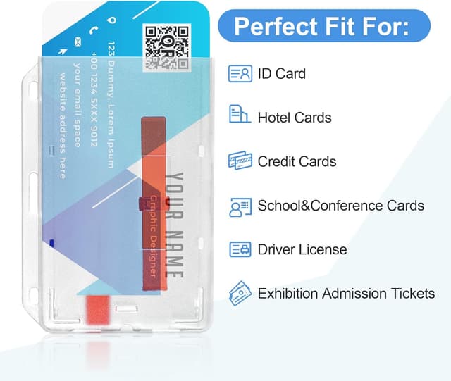 Thumbnail 5 de Vicloon Porta badge orizzontale 92x62 mm