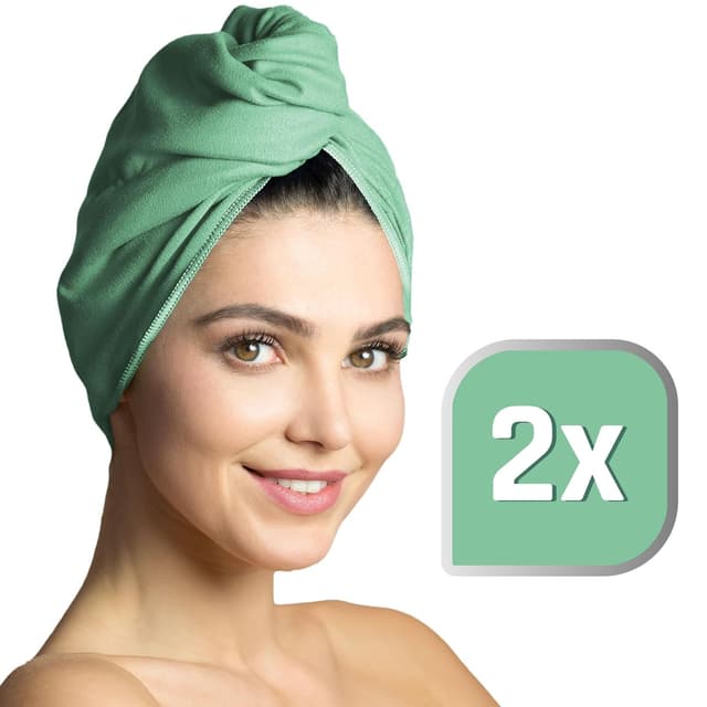 Thumbnail 6 de Fit-Flip Haarturban Mikrofaser 2-teilig