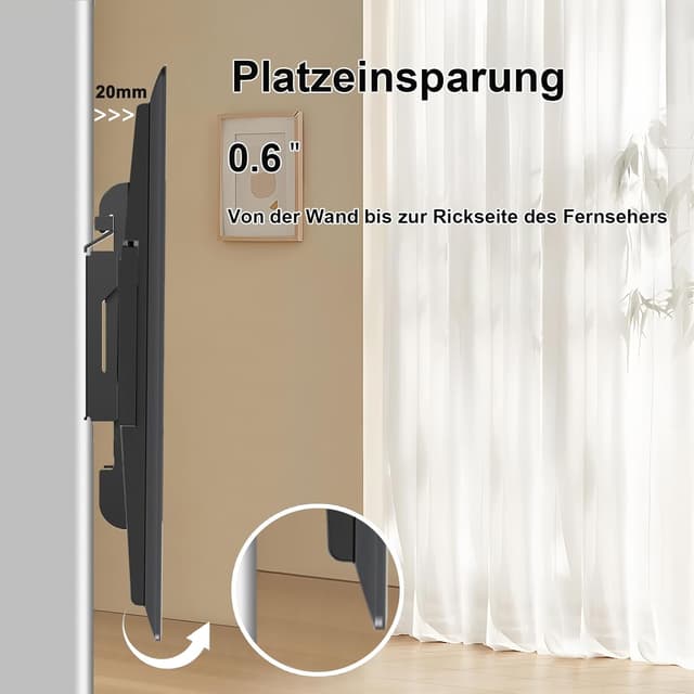 Detalle de JXMTSPW TV Wandhalterung 14-42 Zoll