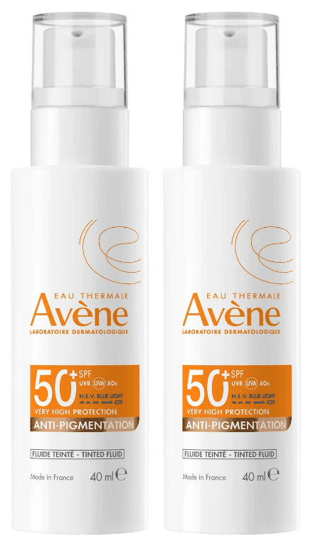 Imagen de Avène Fluido Antimanchas SPF50+ - Protección Solar 2x40 ml ☀ en OfertitasTOP