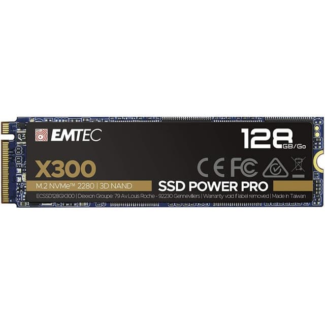 Detalle de Emtec Power Pro X300 128 GB M.2 NVMe SSD 💾