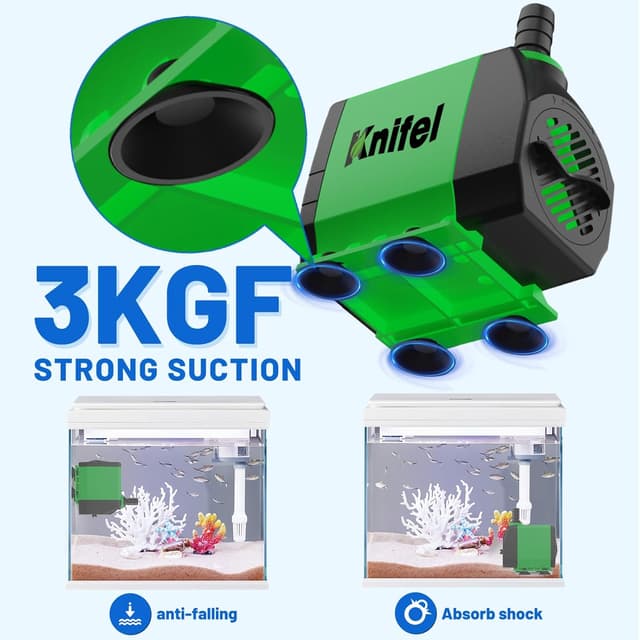 Thumbnail 4 de Knifel Submersible Pump 3000L/H 60W