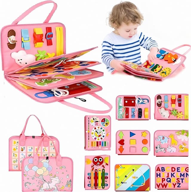 Detalle de Busy book for toddlers 8 pages