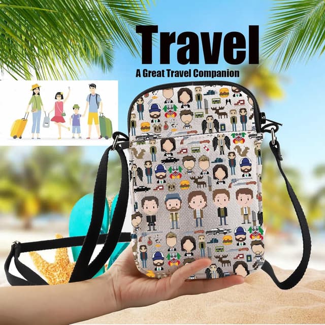 Thumbnail 5 de PXTIDY Natural Crossbody Bag