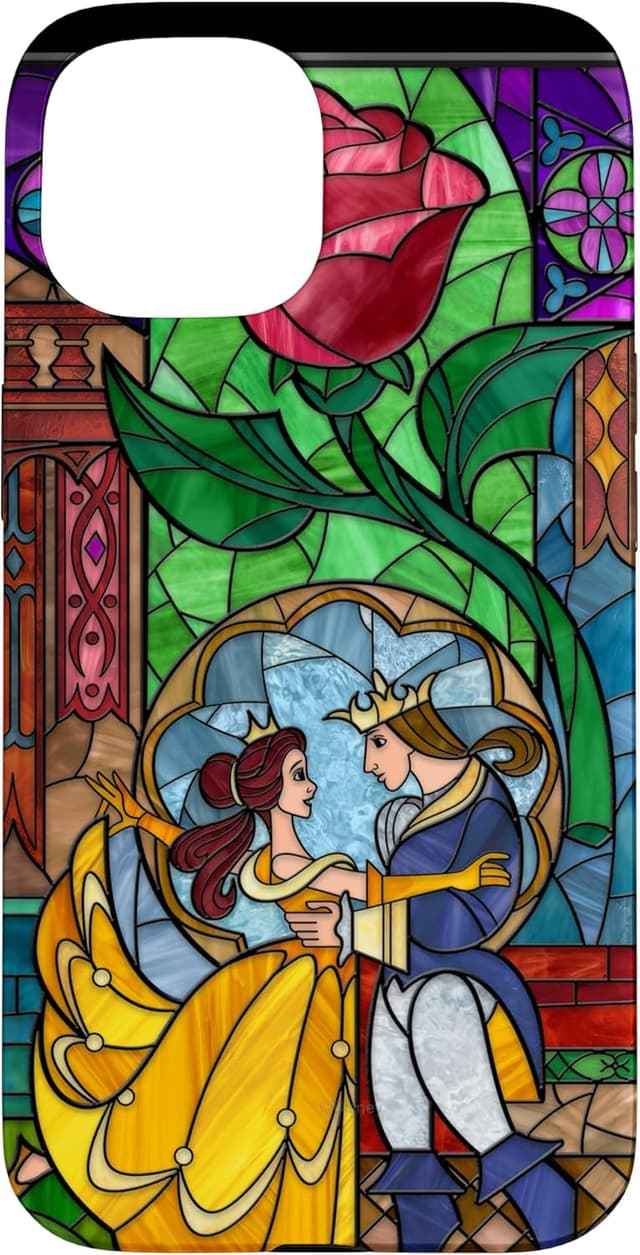 Detalle 1 de Coque iPhone 14 La Belle et la Bête