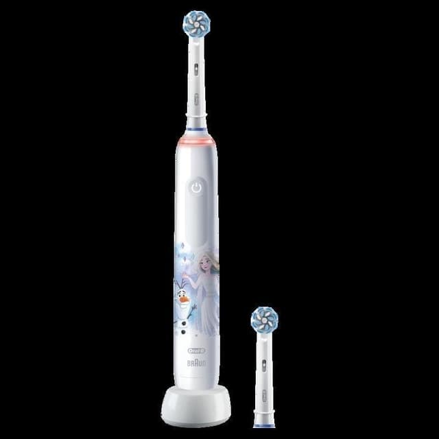 Detalle de Oral-B Pro Junior 6+ Frozen cepillo dental eléctrico infantil rotativo con sensor de presión y 3 modos