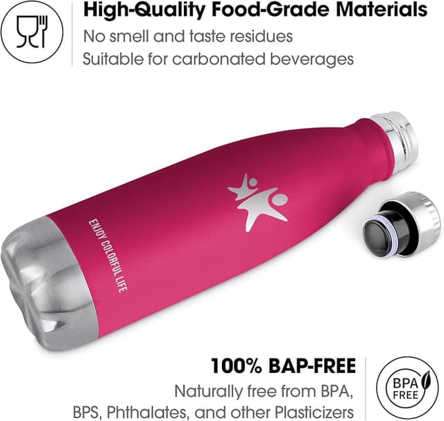 Thumbnail 2 de KollyKolla Botella Térmica 500 ml para deporte y oficina