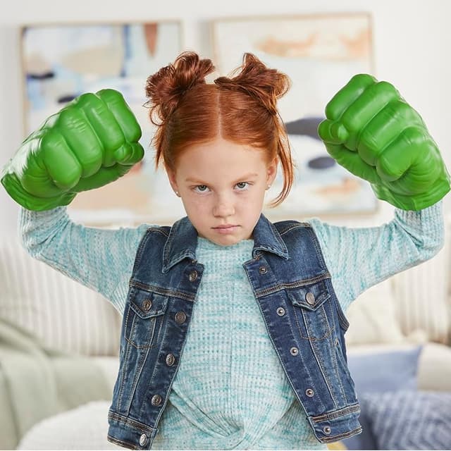 Thumbnail 5 de Hasbro Marvel Avengers Puños Gamma de Hulk 🎭