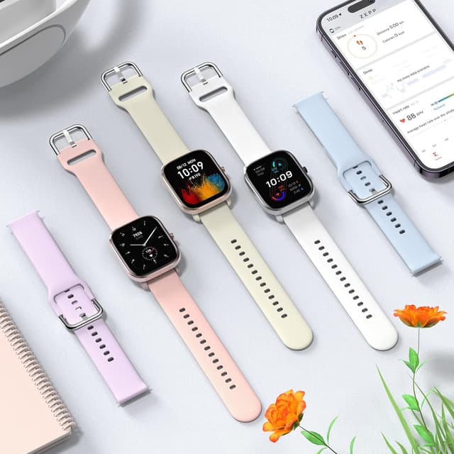 Thumbnail 6 de Higgs Correa 20mm Silicona Suave para Amazfit Bip y GTS 🌟