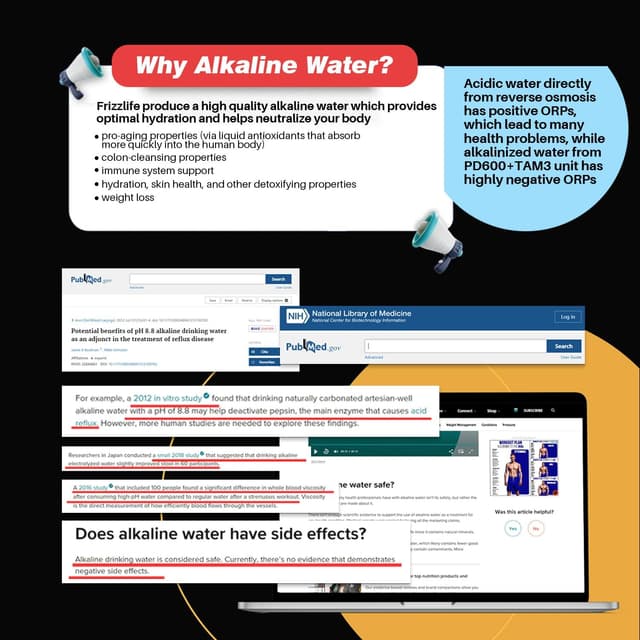 Detalle de Frizzlife PD600 depuratore acqua sottolavello a osmosi inversa con rimineralizzazione alcalina (senza serbatoio)