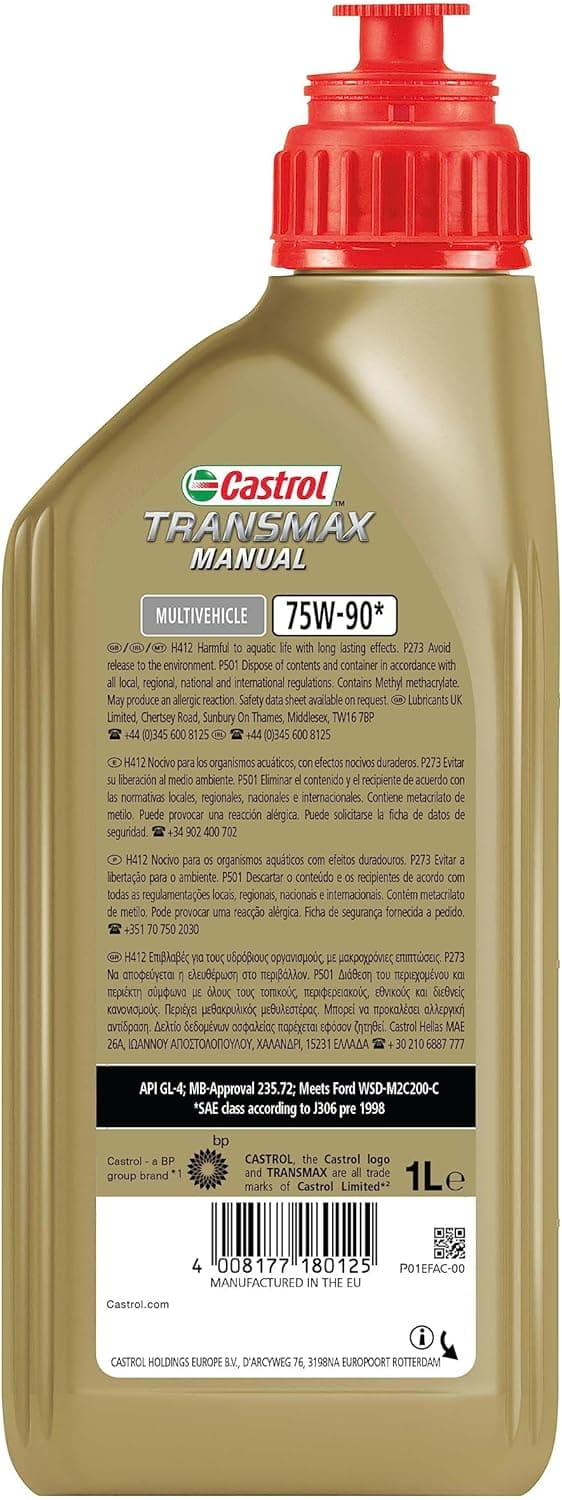 Thumbnail 1 de Castrol TRANSMAX 75W-90 para transmisiones manuales