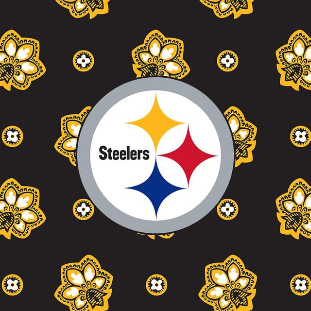 Detalle de Vera Bradley Women’s Cotton NFL Small Backpack (Multiple Teams Available) — Pittsburgh Steelers Steelersonblack/Yellow Bandana