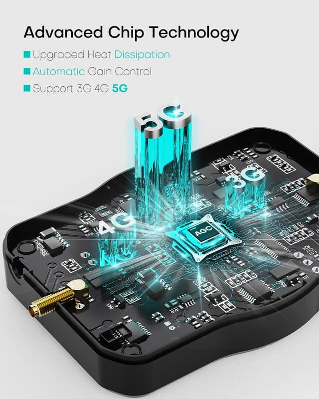 Thumbnail 6 de ZORIDA Cell Phone Booster 72dB