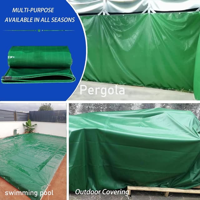 Thumbnail 4 de LDQBF Schutzplane 1,5 x 2,5 m PVC