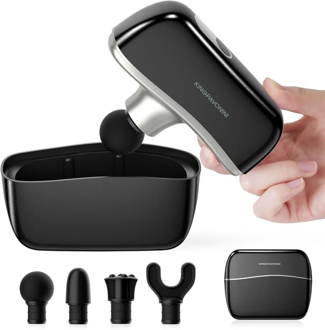 Detalle de KingPavonini Mini Massage Gun