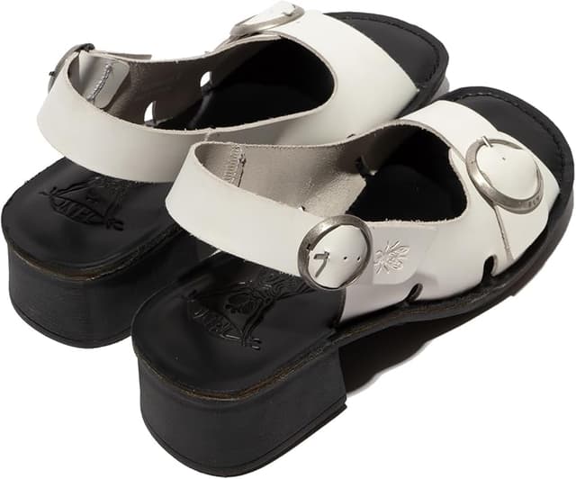 Detalle 2 de Fly London EDOV237FLY sandalias 39 EU White/Black
