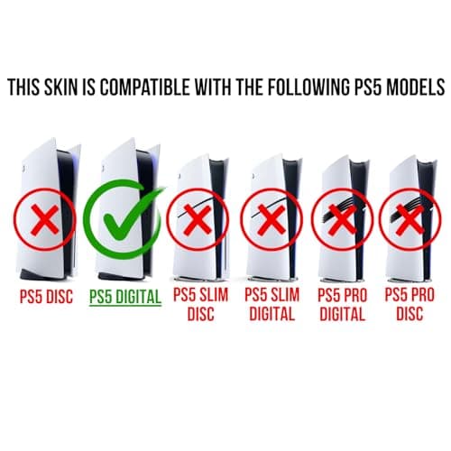 Detalle 2 de MaD Vision PS5 Digital vinilos mate 2 mandos