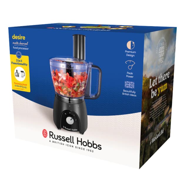 Detalle 1 de Russell Hobbs Desire procesador alimentos 2,3 litros