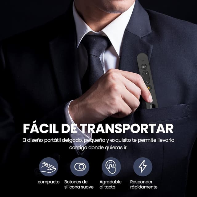 Thumbnail 4 de Presentation Clicker Wireless Presenter for PC