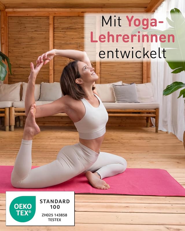 Detalle 2 de Fit-Flip Yoga Handtuch 185 x 63 cm rutschfest