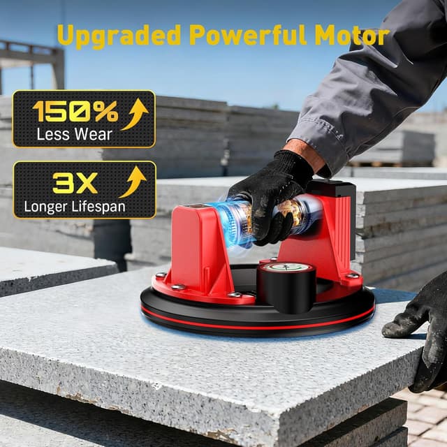 Thumbnail 4 de Avhrit Electric Glass Suction Cup 270kg