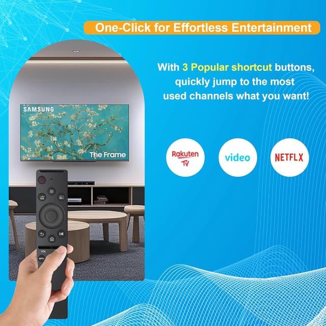 Thumbnail 3 de ZYK Pack of 2 Universal Samsung TV Remote