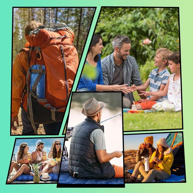 Thumbnail 6 de iParaAiluRy materassino gonfiabile da campeggio