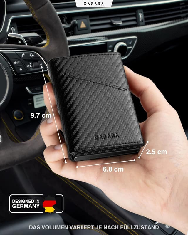 Thumbnail 6 de DAPARA Slim Wallet Herren 12 Karten