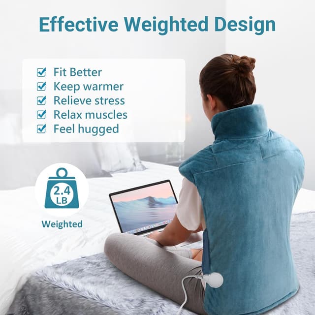 Detalle de Comfytemp Heated Pad for Back and Neck