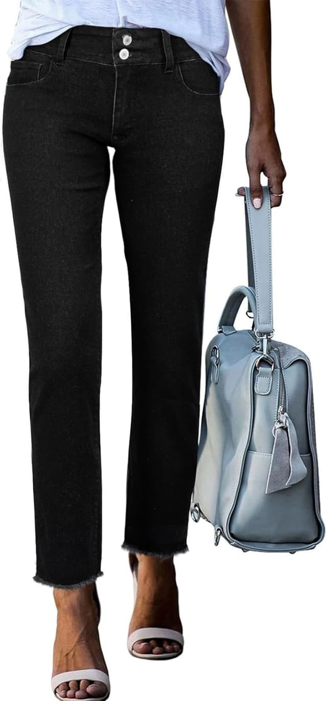 Detalle de Sidefeel High Waisted Jeans Ankle