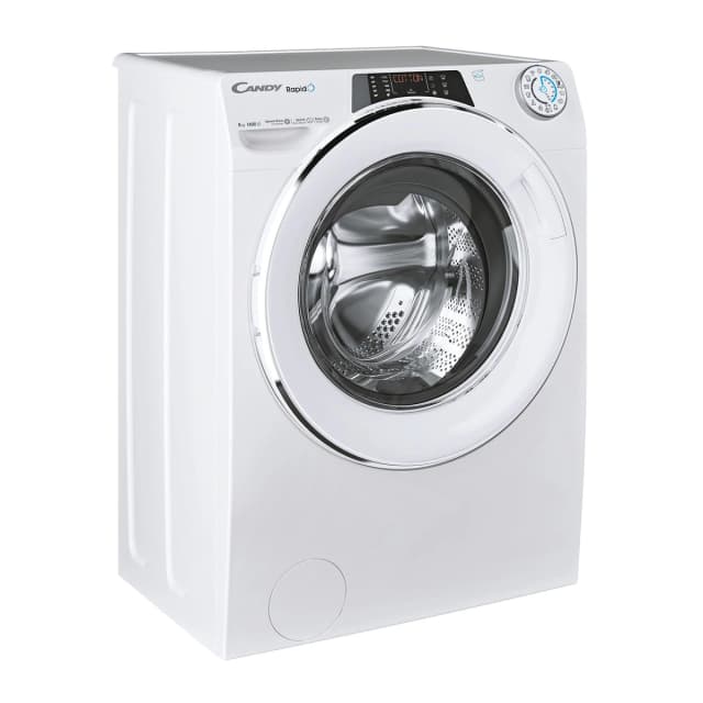 Detalle de Candy Lavadora Candy 8 kg / 1.400 rpm con WiFi RapidÓ RO 1486DWMCT/1-S (reacondicionada grado D)