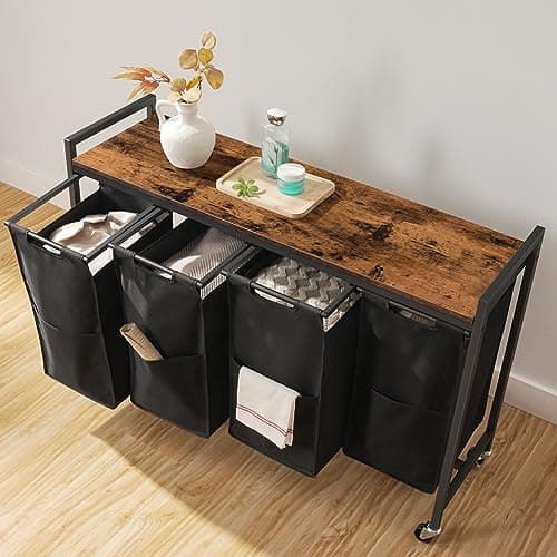 Thumbnail 5 de HOOBRO Panier à linge 4 compartiments ⚙