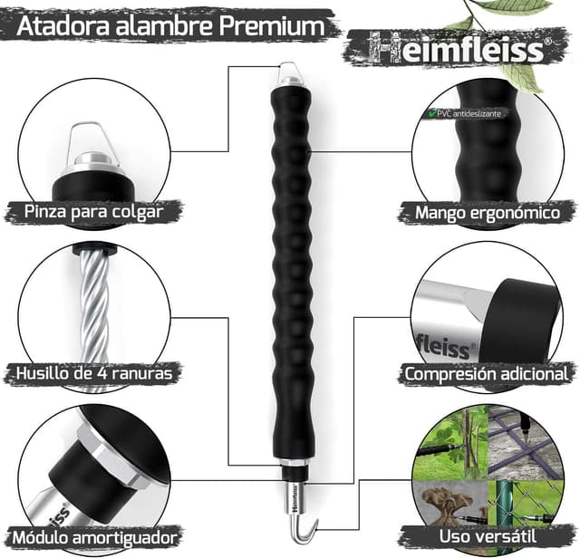 Thumbnail 2 de Heimfleiss atadora alambre 310 mm, set 1000 uds.