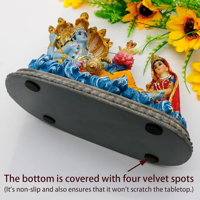 Thumbnail 4 de Statue Alikiki Vishnu 21 cm ⚜