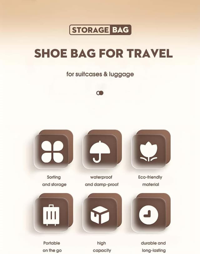 Thumbnail 3 de Lammcou Bolsa Zapatos Impermeable Grande