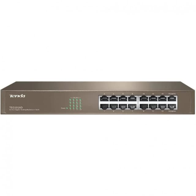 Imagen de Tenda TEG1016D Switch 16 puertos Gigabit 📡 en OfertitasTOP