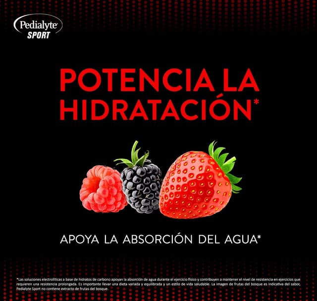 Thumbnail 1 de Pedialyte Sport 💪 Bebida Deportiva de Frutas del Bosque, 6 sobres